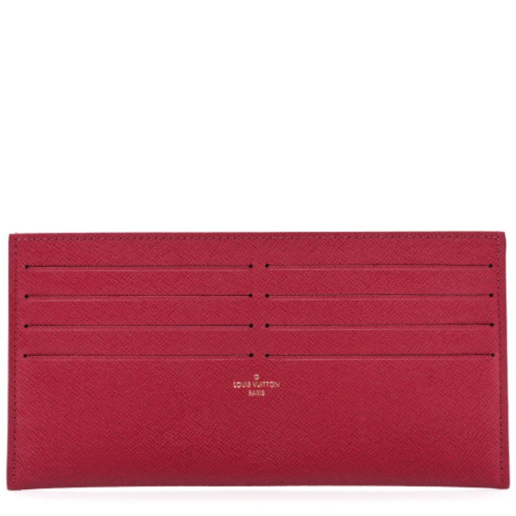 Authentic Louis Vuitton Caltskin Felicie Card Holder